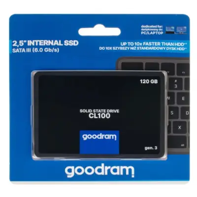 Hard drive SSD SATA3 2.5" Goodram CL100 120GB gen.3
