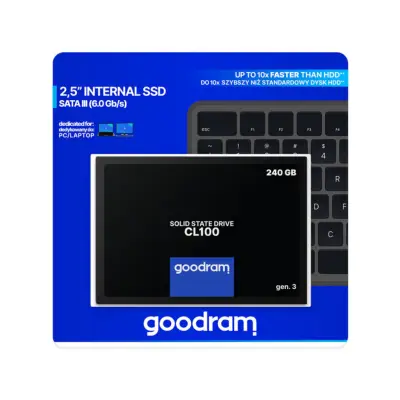 Kõvaketas SSD SATA3 2.5" Goodram CL100 240GB gen.3