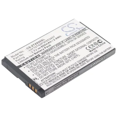 ZTE Li3710T42P3h553457, Li3709T72P3H553447 Re battery 3.7V 800mAh