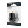 USB-A USB-C paneeli adapter autosse, pingeindikaator 12-24V, QC3.0, PowerDelivery
