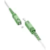 Optiline kaabel single SC/APC-SC/APC, simplex 5.0m, valge