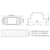 Led controller rgb+cct din 12-24vdc 5in1 ls2s