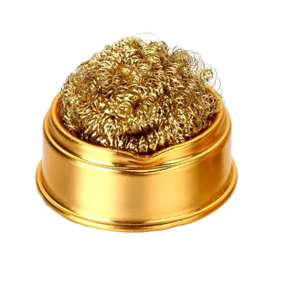Kolvi otsiku puhastuse metallkäsn topsis