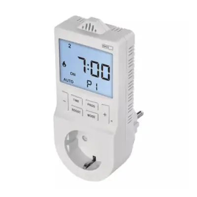 Seinapesa digitaalne termostaat 5-40C taimer 16A 3680W