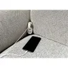 Pikendusjuhe diivanisse 1xEURO 2xUSB-A 2.1A hall 3m