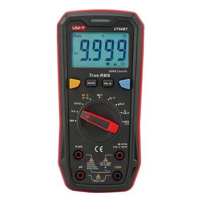 Multimeeter 9999 ACV/DCV/ACA/DCA/R/C/f/t logger BT4.0