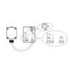 Датчик освещенности 2-компонентный 230VAC 3450W 2...100Lux