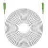 Optiline kaabel single SC/APC-SC/APC, simplex 30m, valge