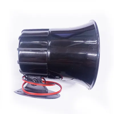 Ruuporsireen 6-toonil 12V 1A 112dB must (korpus katki)