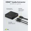 HDMI 1.4 heli ekstraktor HDMI Toslink 3,5 mm ARC