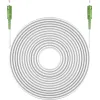 Optiline kaabel single SC/APC-SC/APC, simplex 10m, valge