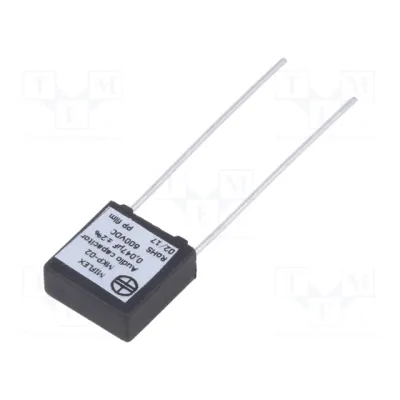 Capacitor: polypropylene; 47nF; 600VDC; 10mm; ±2%; 13