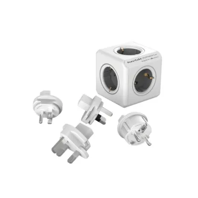 Vargapesa reisiadapter Powercube 5xSchuko, hall