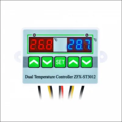 Thermostat 2 heating/cooling -50..+110C 250VAC 5A ZFX-ST3012