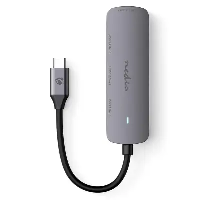 USB-C 3.2 адаптер-хаб 4x USB-A 3.0