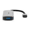 USB-C 3.2 адаптер-хаб 4x USB-A 3.0