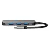USB-C 3.2 адаптер-хаб 4x USB-A 3.0