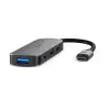 USB-C 3.2 адаптер-хаб 4x USB-A 3.0