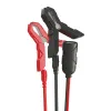 Noco GC017 61cm 12V plug with battery clamps
