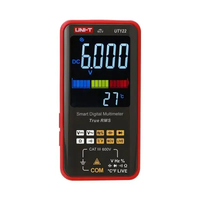 Multimeeter Smart TRMS ACV/DCV/R/C/f/t/NCV UNI-T
