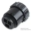 AMP - TE CONNECTIVITY - 206426-1 - Circular Connector, CPC Series 3, Cable Mount Plug, 3 Contacts, Thermoplastic Body