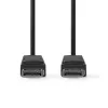 Displayport kaabel 1.2 4K 3m DP20-DP20 must kaabel