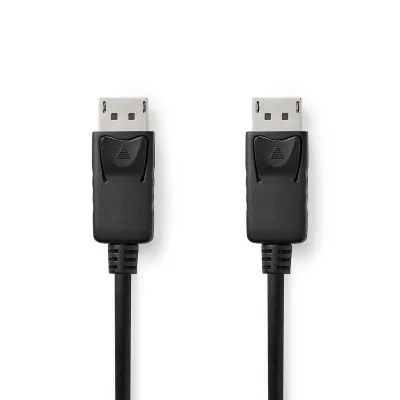 Displayport kaabel 1.2 4K 3m DP20-DP20 must kaabel