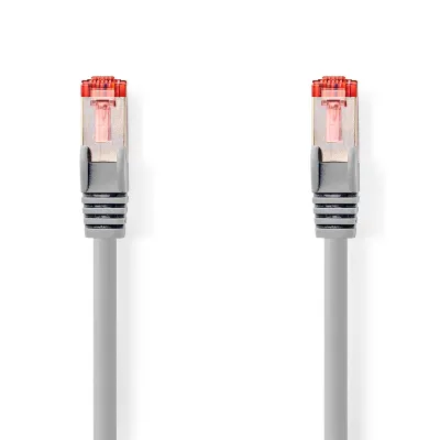 Patch kaabel 15m, CAT6 S/FTP gigabit LSZH varjestatud, hall
