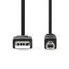 USB-A - USB-B 2.0 kaabel printer 5m must