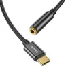 USB-C - 3.5mm adapter audio Baseus black