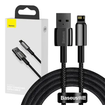 USB-A - Lightning 2.0 kaabel 2m 2.4A Baseus must