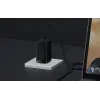 USB indoor charger QC3.0 2*USB-C+USB-A 45/65W black Baseus