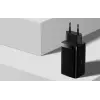 USB indoor charger QC3.0 2*USB-C+USB-A 45/65W black Baseus