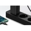 USB laadija USB-A USB-C pesad 65W Baseus GaN2 Lite must