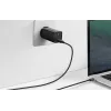 USB laadija USB-A USB-C pesad 65W Baseus GaN2 Lite must