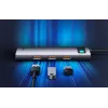 USB-C многопортовый адаптер 8 в 1 A/C/HDMI/RJ45/SD StarJoy
