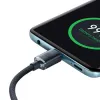 USB-C - USB-C kaabel 1.2m 100W Crystal Shine must