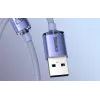 USB-C - Lightning kaabel 1.2m 20W Crystal Shine lilla