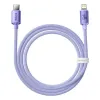 USB-C - Lightning kaabel 1.2m 20W Crystal Shine lilla