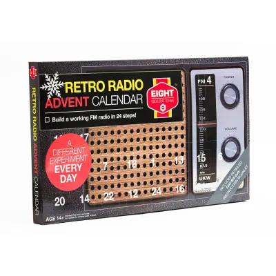 Retro Radio Advent Calendar