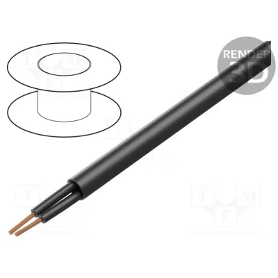 Wire; ÖLFLEX® CLASSIC 110 BK; 2x1,5mm2; unshielded;
