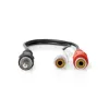 RCA pistik-2*RCA pesa 0.2m