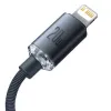 USB-C to Lightning cable 1.2m 20W Crystal Shine black