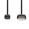 USB-A Male - USB Micro-B Male, 3m