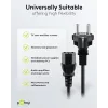 IEC Cord, 1.5 m, Black