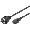 IEC Cord, 1.5 m, Black