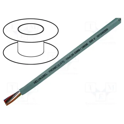 Wire; TRONIC LiYY; 14x0,14mm2; unshielded; 350V; Cu; strande