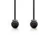 DIN Audio Cable DIN 5-Pin Male | DIN 5-Pin Male | Nickel Plated | 3.00 m