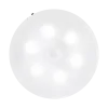 Lamp with 550mAh battery 40lm round 68mm white magnet