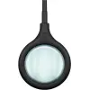 Suurenduslamp klambriga, 6 W, must